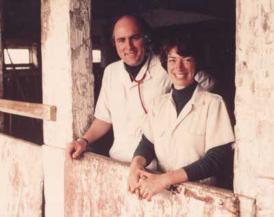 Drs. John Simms and Nadine Oakley - 1984